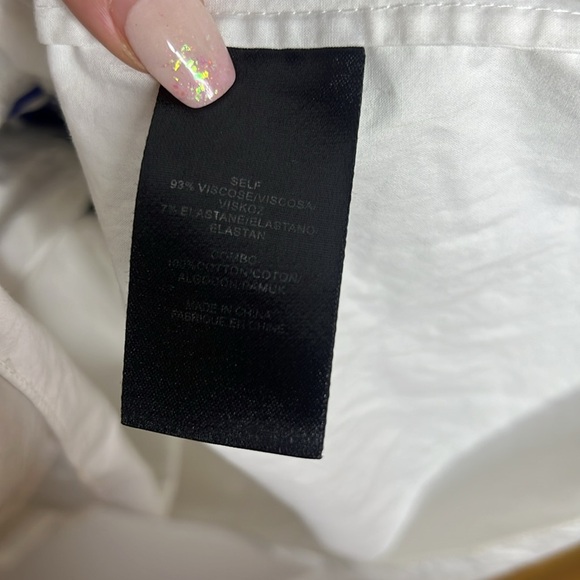 TIBI New York Peplum Striped Nautical Beachy Resort wear Tank Top - Picture 12 of 12